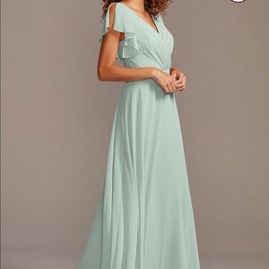 Dusty Sage Prom/Bridesmaid Dress
